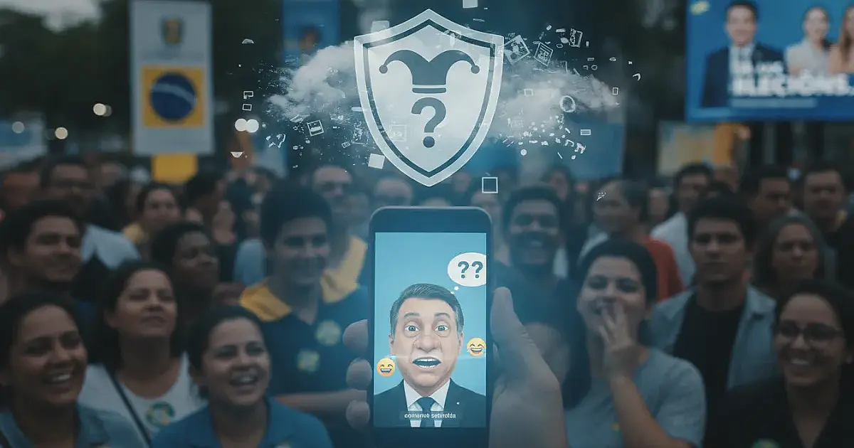 IA nas eleições: o humor virou o novo escudo para a disseminação de fake news?