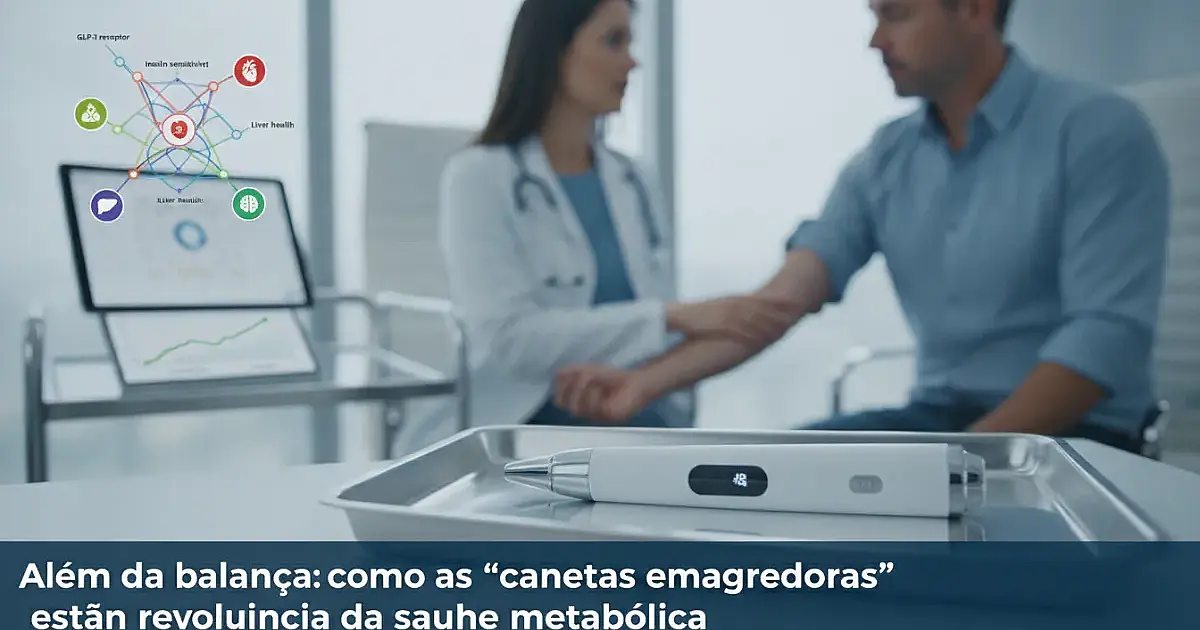 Além da balança: como as 'canetas emagrecedoras' estão revolucionando a saúde metabólica