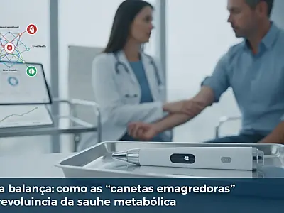 Uso de canetas emagrecedoras exige acompanhamento médico para garantir benefícios metabólicos e evitar riscos à saúde.