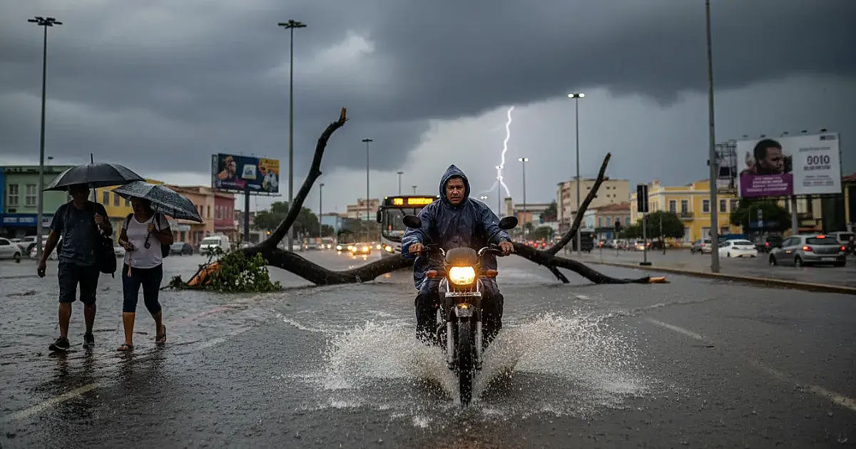 Alerta de chuvas intensas em Pernambuco: o que muda para o Grande Recife e interior