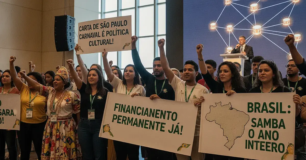 Samba pede passagem: Fenasamba reivindica verba fixa e política nacional para o Carnaval