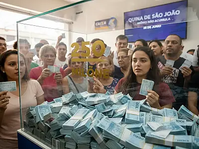 O sorteio especial da Quina de São João acontece no dia 28 de junho com prêmio estimado em R$ 250 milhões.