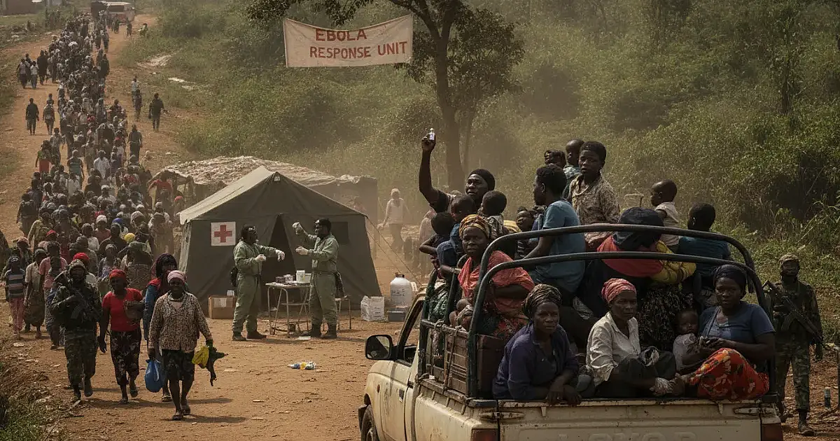 O avanço silencioso do Ebola: como a guerra e o corte de ajuda isolam o Congo