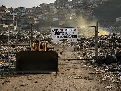 Área de descarte irregular em Jacarepaguá foi alvo de ação civil pública por riscos à saúde e ao meio ambiente.