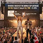 Shakira reafirma reinado absoluto e "Dai Dai" é eleita a melhor música da história das Copas