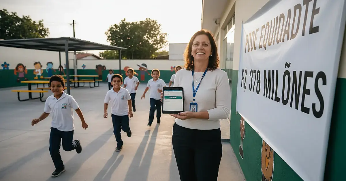 MEC estende prazo do PDDE Equidade e garante R$ 378 milhões para escolas vulneráveis