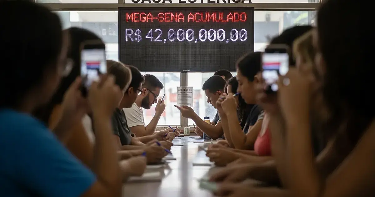 Mega-Sena acumula e prêmio de R$ 42 milhões desafia apostadores no próximo sábado