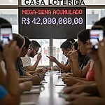 Mega-Sena acumula e prêmio de R$ 42 milhões desafia apostadores no próximo sábado