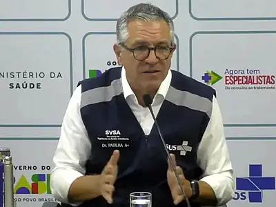 Ministro da Saúde destacou que a interrupção é uma medida de cautela do sistema de vigilância sanitária