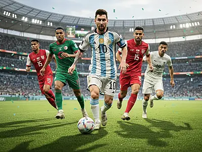 Lionel Messi lidera a seleção argentina em sua sexta participação histórica em Copas do Mundo.