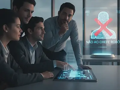 Medo diminui, mas brasileiro rejeita "chefe robô" nas empresas
