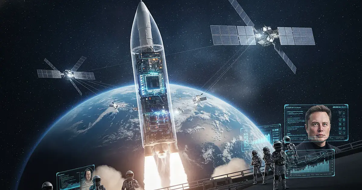 O plano de US$ 1,77 trilhão da SpaceX: por que o maior IPO da história é sobre inteligência artificial, não foguetes
