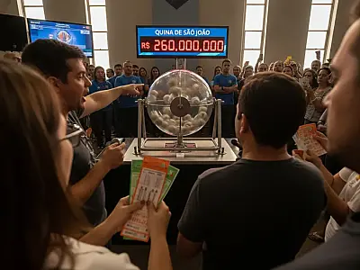 Quina de São João: Sorteio de R$ 260 milhões acontece hoje; veja como acompanhar