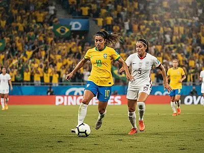 Seleção Feminina realiza último treino antes de encarar os Estados Unidos em São Paulo.