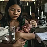 Veneno no berço: 90% dos bebês Munduruku nascem contaminados por mercúrio