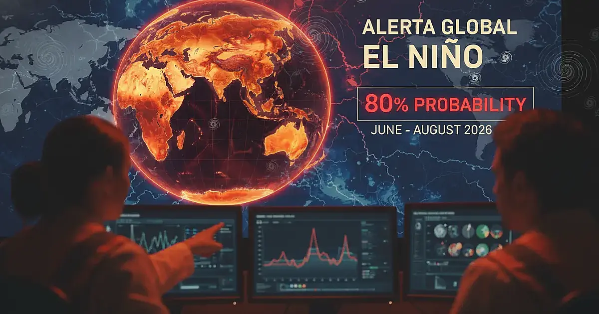 Alerta global: El Niño tem 80% de chance de retornar com força total até agosto
