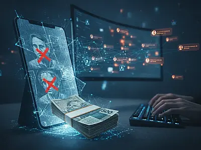 Rede coordenada de anúncios em redes sociais utiliza anonimato e alto investimento para atacar figuras políticas.