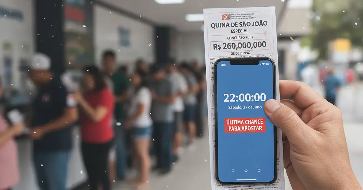Quina de São João: saiba até quando apostar para disputar o prêmio de R$ 260 milhões