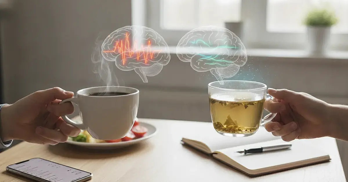 Café ou chá? A ciência explica por que a cafeína de cada um age de forma diferente no seu corpo
