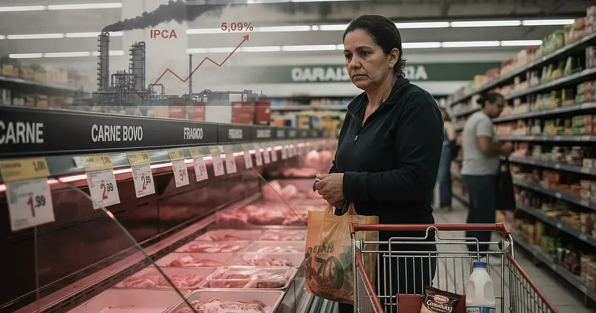 Conflito no Oriente Médio encarece a mesa do brasileiro e trava queda da inflação