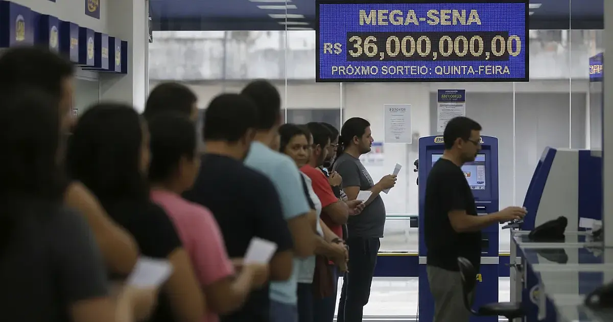 Mega-Sena acumula e prêmio de R$ 36 milhões vira alvo de apostadores para esta quinta